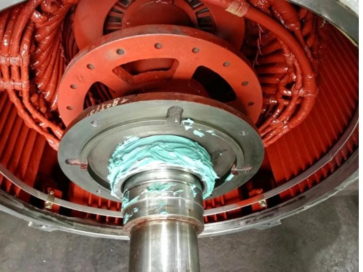 某核电两台阿特拉斯 250kW 高压电机专项维保